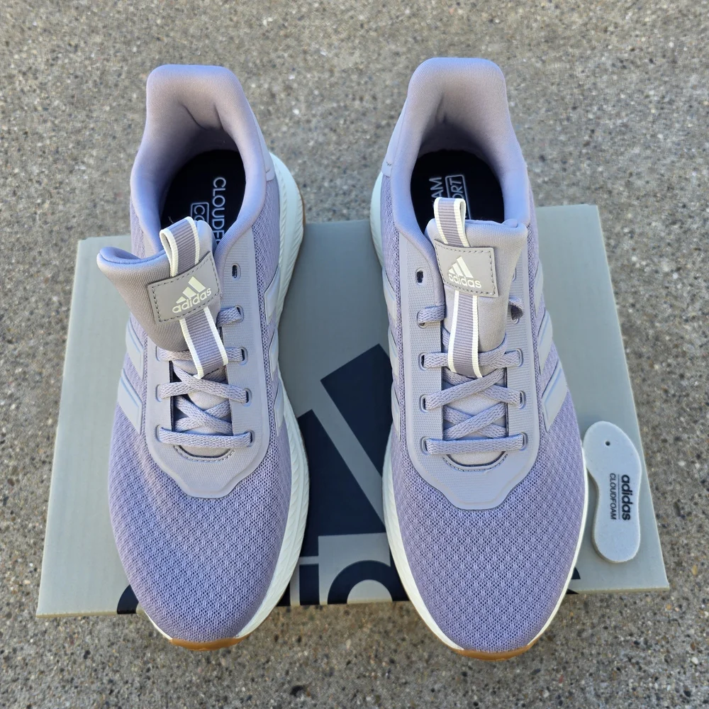 Adidas Cloudfoam Purple Sneaker Women Size 7.5